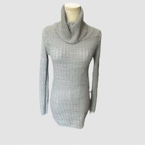 Love by Chelsey Cowl Neck Knit Sweater Dress